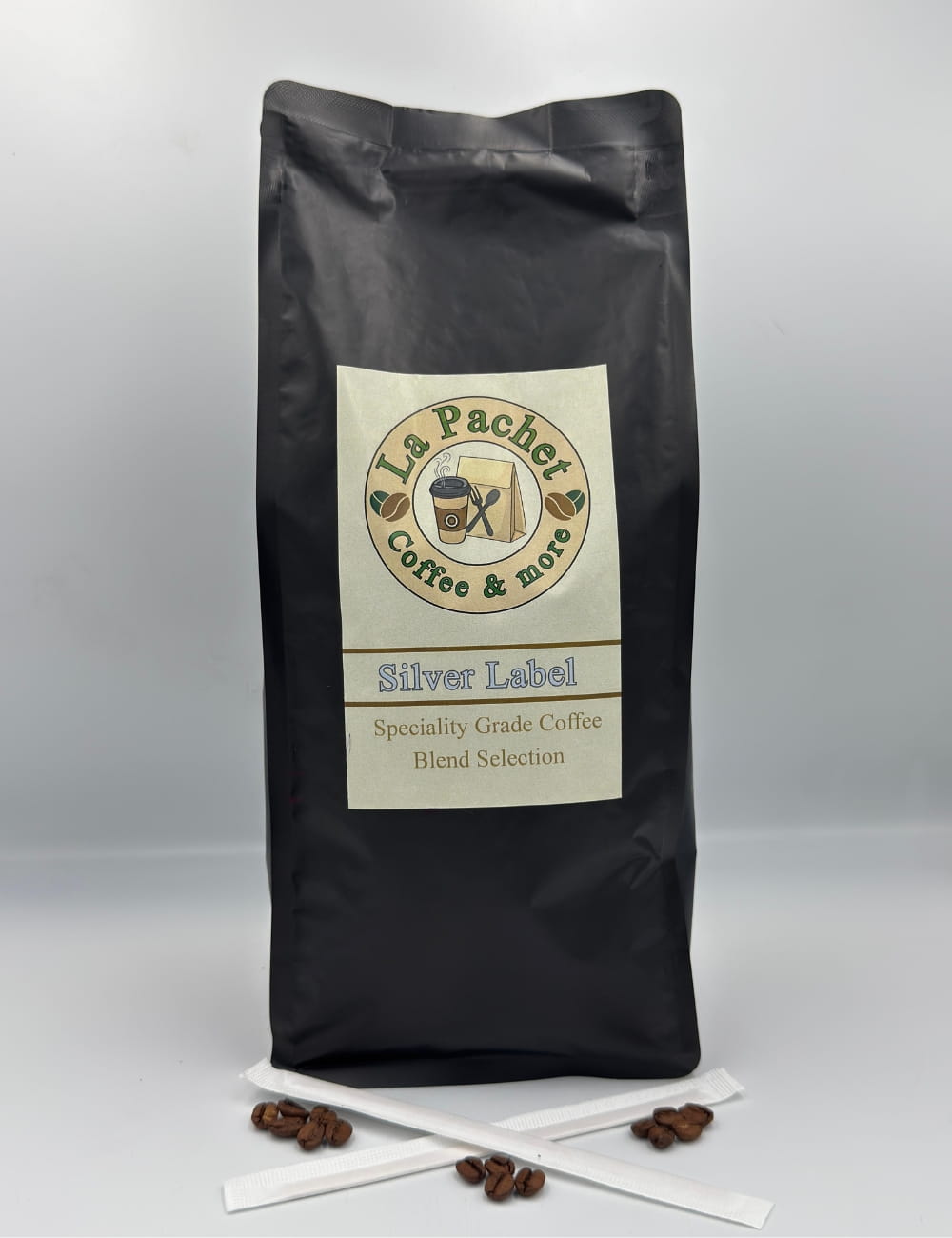 Cafea de specialitate boabe La Pachet Silver 1KG Cafea de specialitate boabe La Pachet Silver 1KG