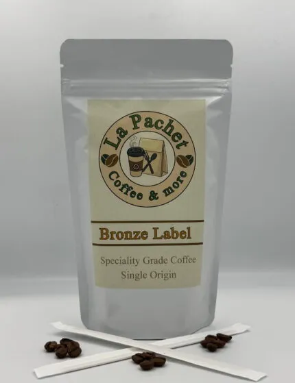 Cafea prăjită proaspăt La Pachet Bronze 250g