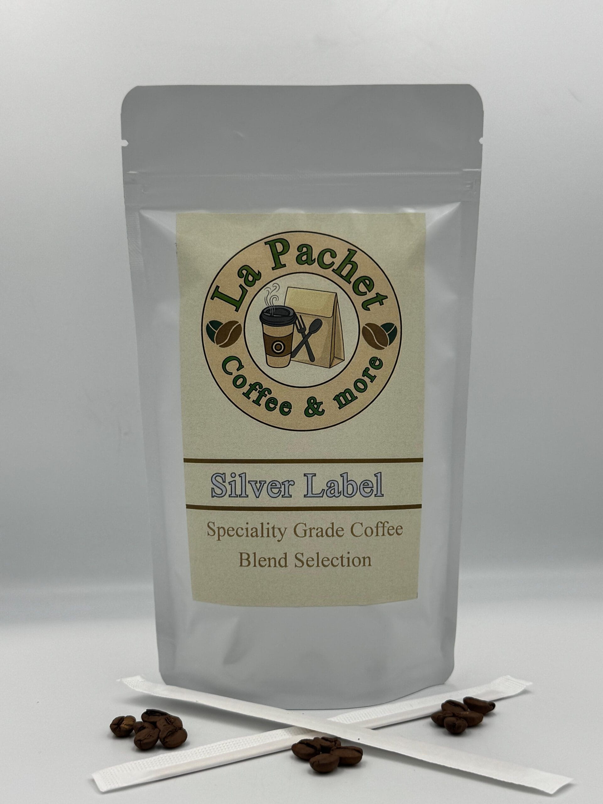 Cafea macinata La Pachet Silver Cafea de specialitate boabe La Pachet Silver 250g - imagine 1